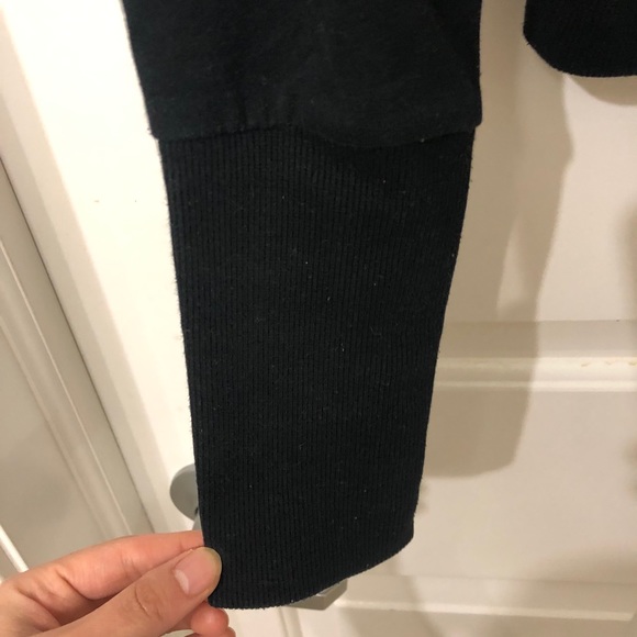 GARAGE | EUC Black Zip up High Neck Sweater - Picture 5 of 6